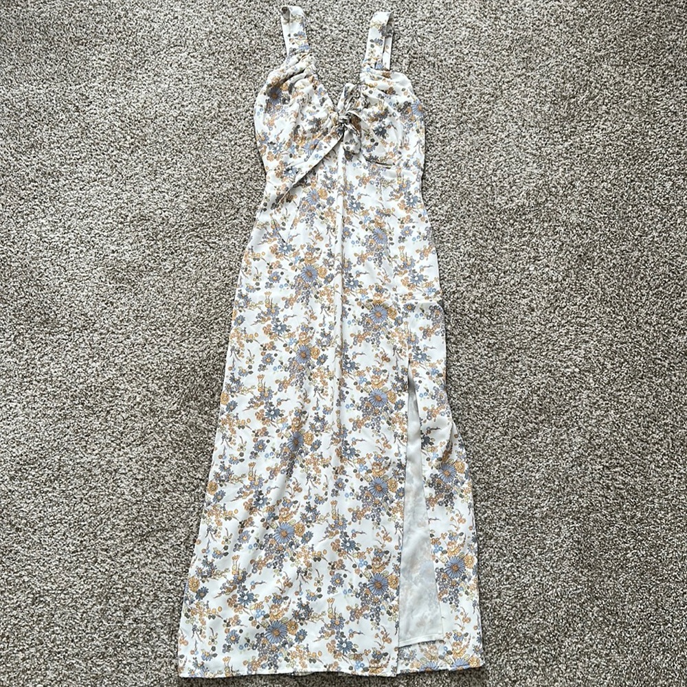 Abercrombie & Fitch Floral Midi Dress